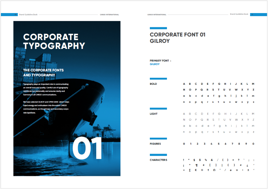 CARGO Brand Book - screenshot