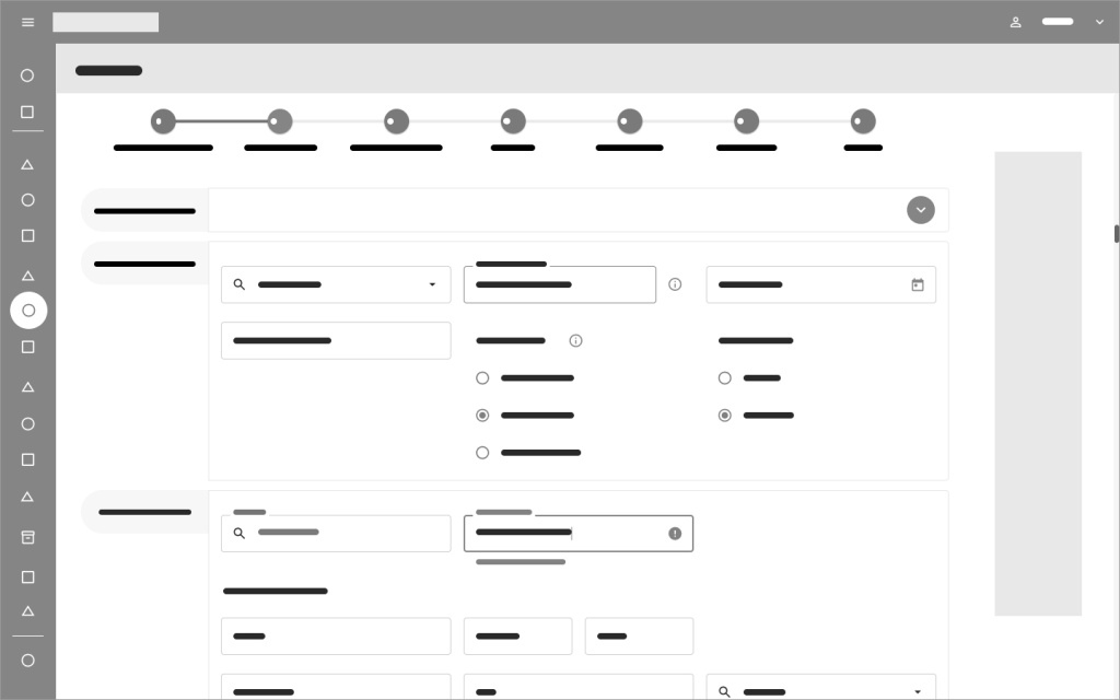 Lo-fi Invoice 1440+dp menu collapsed