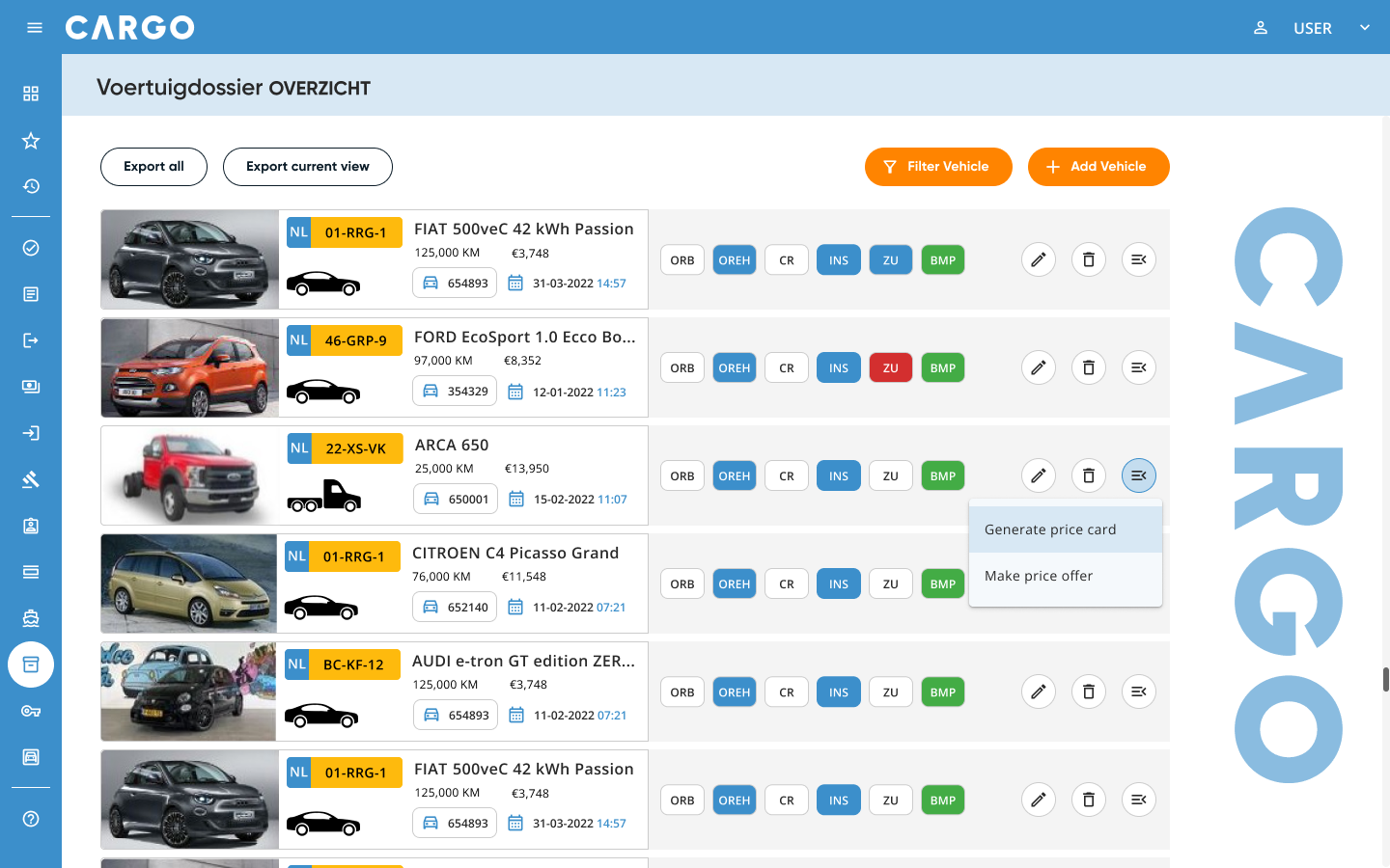 Hi-fi Stock Repository1440+dp menu expanded