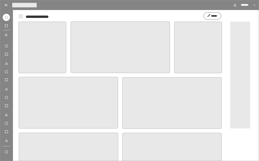 Lo-fi CARGO Dashboard 1440+dp menu collapsed