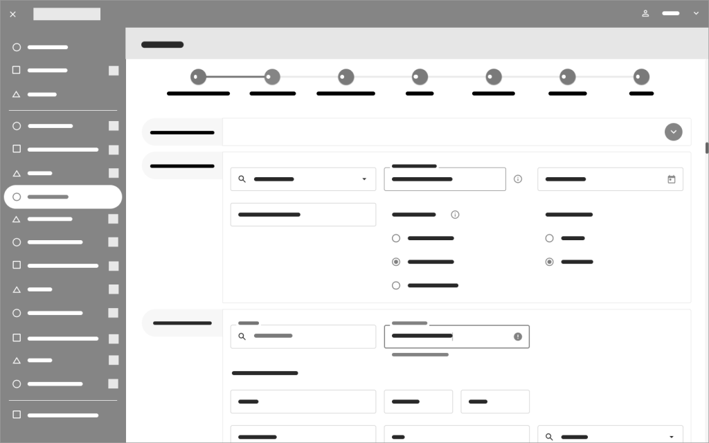 Lo-fi Invoice 1440+dp menu expanded